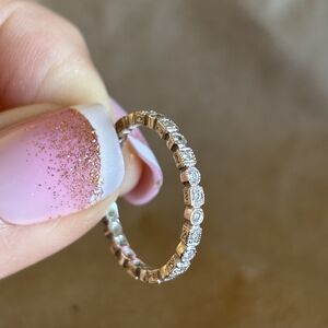 Jolie Designs Natural Diamond Eternity Band